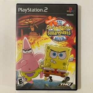 (NO DISK) The SpongeBob SquarePants Movie Game Case for PlayStation 2
